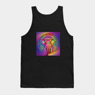 Elephant Mandala Tank Top